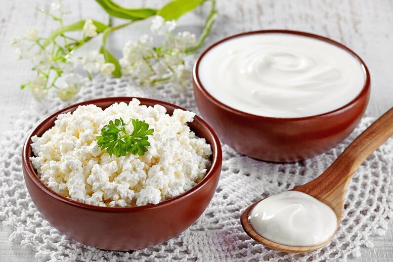 Cottage cheese is the basis of the diet in one of the six days of Anna Johansson's diet